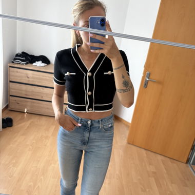 Crop Top Elegante