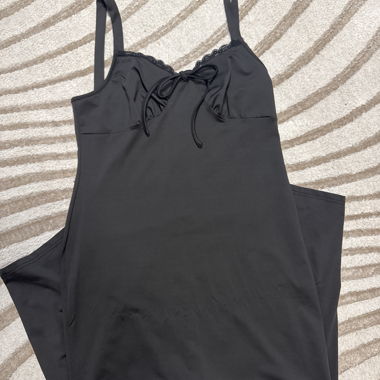 Abito maxi nero