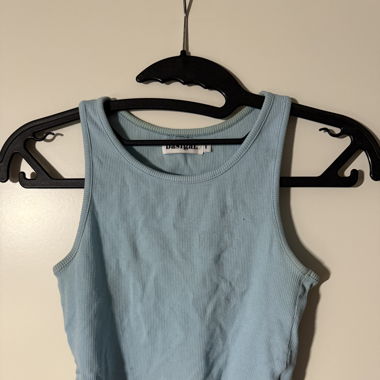 crop top turquoise