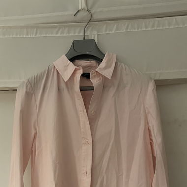 Robe-chemise rose Topshop