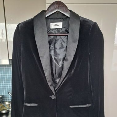 Velvet blazer