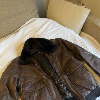 Vintage Lederjacke