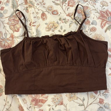 Top H&M marrone