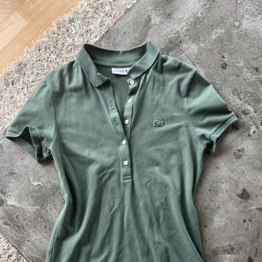 Polo lacoste vert kaki 
