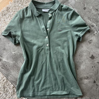 Polo lacoste vert kaki 