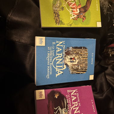 Narnia books 1,2,3