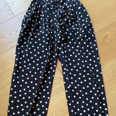 Pantalon à pois 