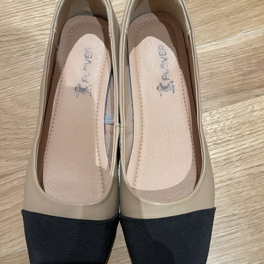 Pumps - beige black