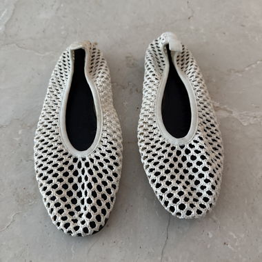 Ballerines ajourees blanches H&M 37