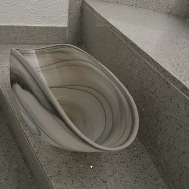 Coupe marbrée