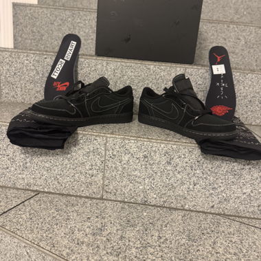 Jordan 1 Low Travis Scott Phantom Gr44 US10
