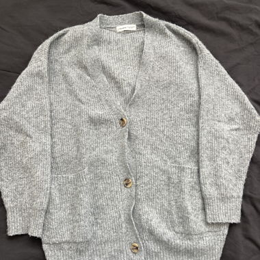 Cardigan gris 