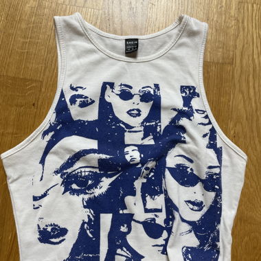 Top Shein Tank corto