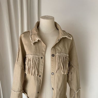 Rainstone Beige Jacket S/M