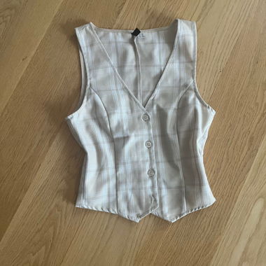 Gilet a quadri H&M Divided
