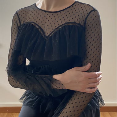 Black Tulle Dress