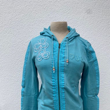 vintage zip up hoodie