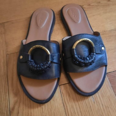 Sandales Chloé en cuir T.38
