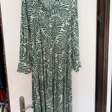 Robe longue H&M avec imprimé