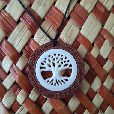 Māori-Halskette Lebensbaum – handgemacht