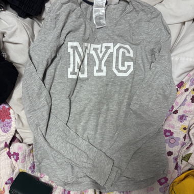 Maglietta a maniche lunghe H&M NYC