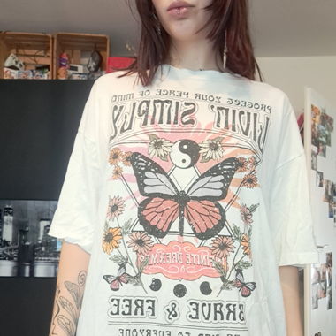 Oversize Butterfly shirt