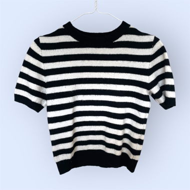 Maglia in maglia fine a righe XS di H&M