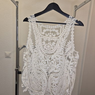 Sommer-Spitzen-Shirt - Einheitsgrösse
