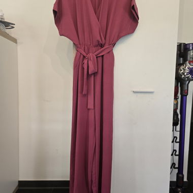 Tutina a portafoglio rosa