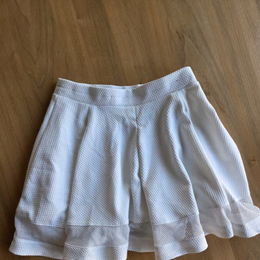 white summer skirt