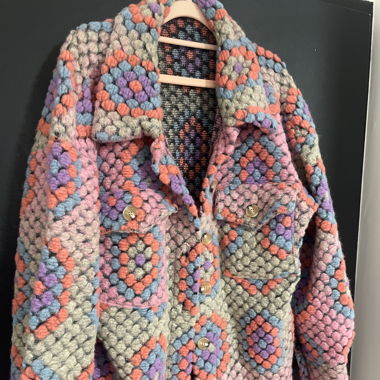 Veste Tricot Colorée