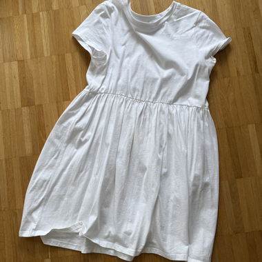 Abito T-shirt bianco XS