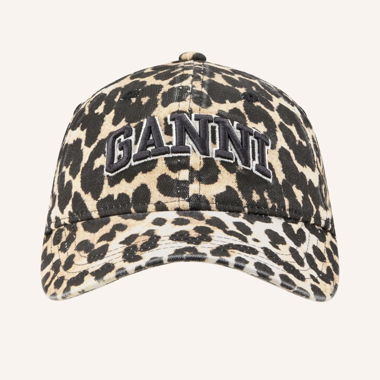 Cappellino Leopard GANNI