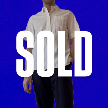 SOLD (COS - Off white "women's" blouse)