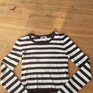 Striped RUBY Long-Sleeve Shirt S