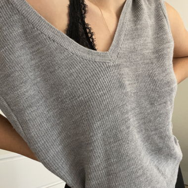 Gilet grigio