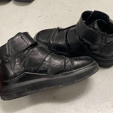 Chunky leather sneakers Cinzia Araia