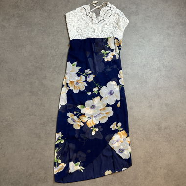 Floral Lace Slip Dress