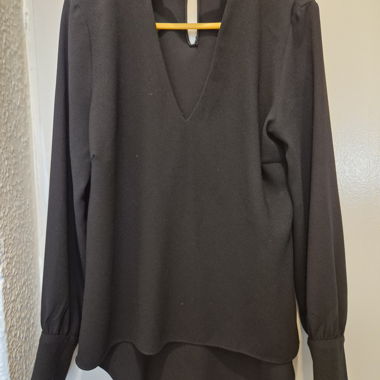 Blusa Zara Woman nera