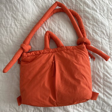 Orange bag from Ölend Backpacks