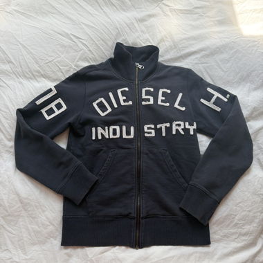 Felpa con zip Diesel