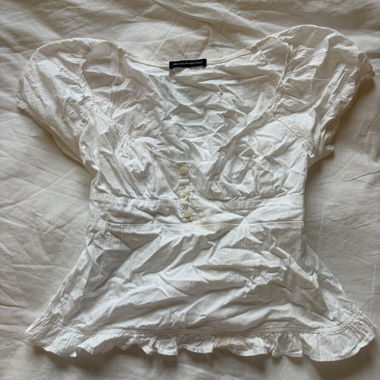 Top à volants Brandy Melville