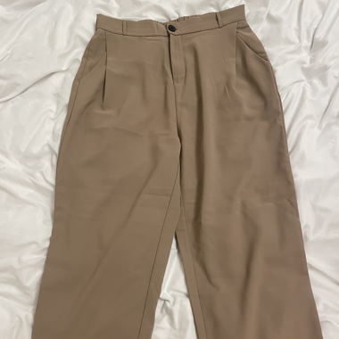 Stoffhose braun