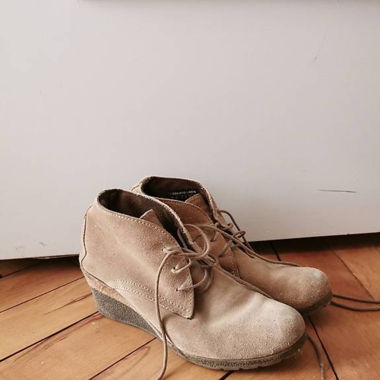 Chaussures d'hiver Roberto Santi en cuir beige