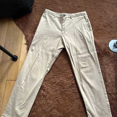 Jeans beige Zara