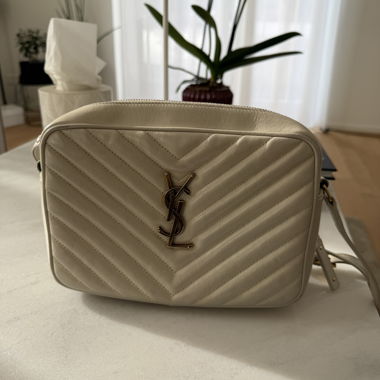 Sac Camera Saint Laurent crème