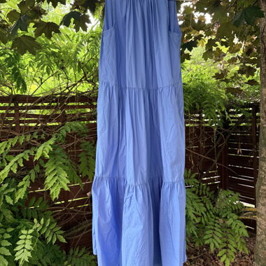 Robe sans manches bleue Manor