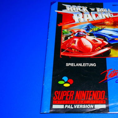 Notice Rock 'N Roll Racing - SNES / R11560