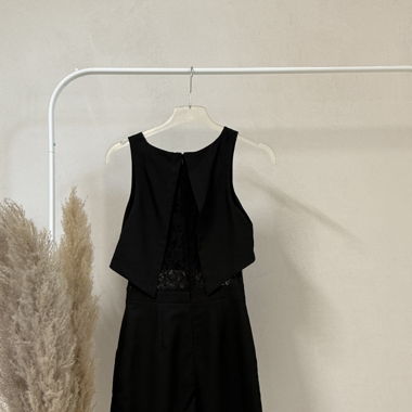 Jumpsuit Schwarz Gr.6