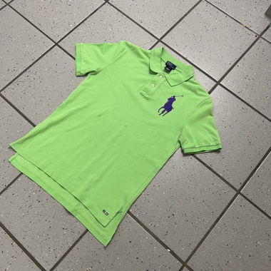 Polo Rare Ralph Lauren Big Rider des années 90 pour femmes